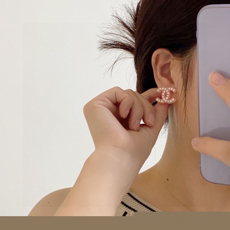 Ch*el earrings